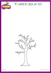 Modelo da árvore de rolinho
